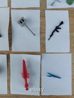 Gi Joe Arah Hasbro Vintage Huge Accessories Lot 60+ Items Some V Rare