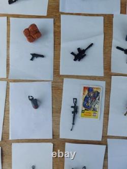 Gi Joe Arah Hasbro Vintage Huge Accessories Lot 60+ Items Some V Rare