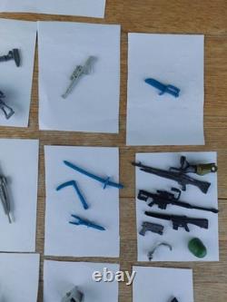 Gi Joe Arah Hasbro Vintage Huge Accessories Lot 60+ Items Some V Rare