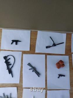 Gi Joe Arah Hasbro Vintage Huge Accessories Lot 60+ Items Some V Rare