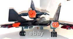 Gi Joe COBRA NIGHT RAVEN S3P and DRONE 1986 Complete