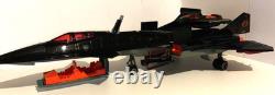 Gi Joe COBRA NIGHT RAVEN S3P and DRONE 1986 Complete