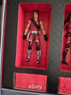 Gi Joe Classified Cobra Crimson Strike Team 3 Pack. New