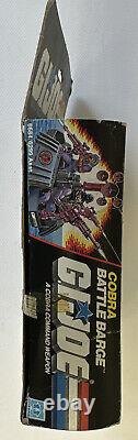 Gi Joe Cobra Battle Barge 1988 Vintage Original COMPLETE New Not Built