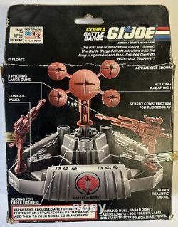 Gi Joe Cobra Battle Barge 1988 Vintage Original COMPLETE New Not Built