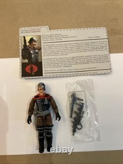 Gi Joe Cobra's Most Wanted Major Bludd V7 2006 Convention Exclusive Complete