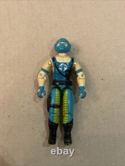 Gi Joe Copperhead 1984 Rare Dark Green Gloves/Head Variant Figure Complete