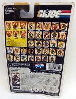Gi Joe Figure Snake Eyes Hasbro Vintage 1989 New In Box Moc Card Italy