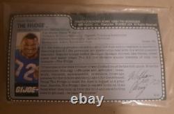 Gi Joe Fridge Perry Sealed Baggie Red Card Complete Mint Vintage ARAH