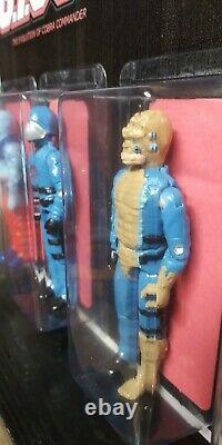 Gi Joe Movie Cobra 1983 1987 Cobra Commander Custom 4 Pack Figure Set On Card