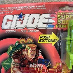 Gi Joe ROAD PIG 1991 Electronic Super Sonic Fighters MOC Hasbro