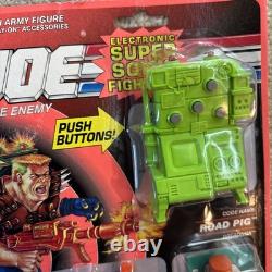 Gi Joe ROAD PIG 1991 Electronic Super Sonic Fighters MOC Hasbro