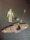 Gi Joe Recondo 1984 Figure And His Brown Canoe Silent Attack