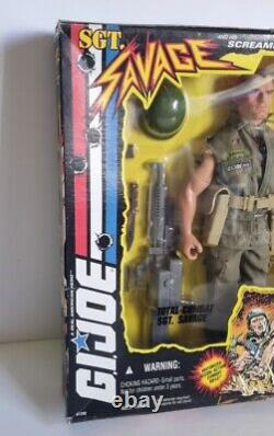 Gi Joe Sargent Savage Total Combat Action Figure Sealed 1994 Hasbro Rare