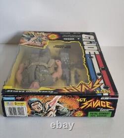 Gi Joe Sargent Savage Total Combat Action Figure Sealed 1994 Hasbro Rare