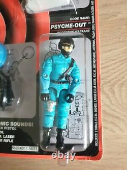 Gi Joe Sonic Fighter Psyche Out V3 Moc Carded