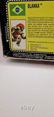 Gi Joe Street Fighter 2 ii Blanka Figure 11 1993 Vintage Hasbro Sealed