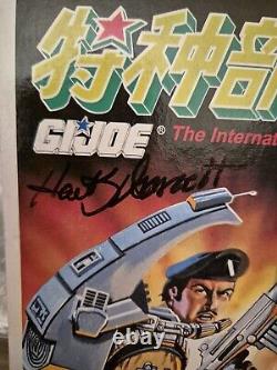 Gi Joe The International Heros Dial-Tone Hasbro 1992 Carded Signed Hank Garrett