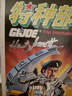 Gi Joe The International Heros Dial-Tone Hasbro 1992 Carded Signed Hank Garrett