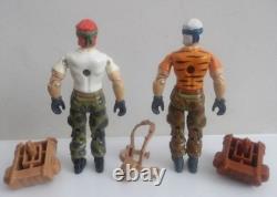 Gi Joe Tiger Force Outback + V1 variant duel combo listing