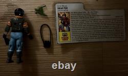 Gi Joe Tiger Force Sneak Peek Toy figure European Exclusive 1990 Used with Card