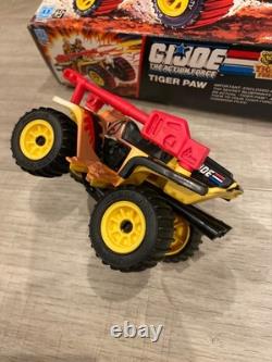 Gi Joe Tiger Paw Tiger Force Series 7 Hasbro 1989 boxed
