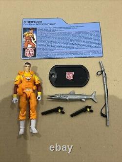 Gi Joe / Transformers Rodimus Prime V1 2017 Complete With Card Rare