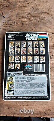 Gi Joe Uk Action Force Airtight Mint On Card Unpunched Complete Hasbro Moc