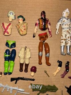 Gi Joe Vintage Spare Parts Bundle Accessories Joblot Figures