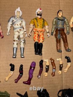 Gi Joe Vintage Spare Parts Bundle Accessories Joblot Figures