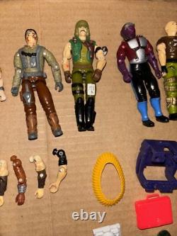Gi Joe Vintage Spare Parts Bundle Accessories Joblot Figures