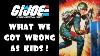 Gi Joe What We Got Wrong About Hasbro S 1982 Gi Joe Figures