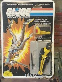 Gi Joe Yellow Torpedo Full File Card Moc Beautiful Funskool Variant 1983