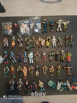 Gi Joe boxed vehicles. And loose figures pick ones for individual price. 