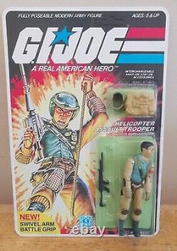 Gi joe Action Force Airborne 1983 PLEASE READ MOC REPRODUTION 1/18
