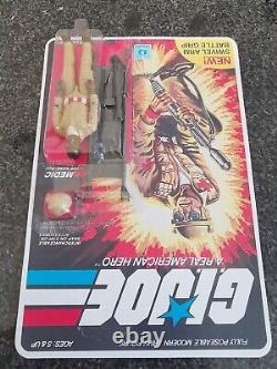 Gi joe Action Force Doc Medic 1983 PLEASE READ MOC REPRODUCTION 1/18