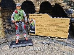 Gi joe Action Force FSS Cobra Cross Country With Filecard