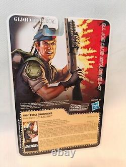 Gi joe Action Force FSS Night Force Falcon Mint Complete On OPENED card