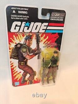 Gi joe Action Force FSS Night Force Falcon Mint Complete On OPENED card