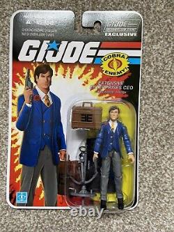 Gi joe G. I JOE Cobra FSS Tomax mint on card rare. 25th/30th Anniversary 118