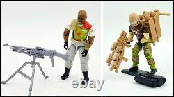 Gi joe action force figures job lot Bundle some complete + snow cat vehicle