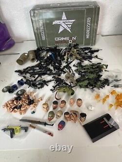 Gi joe classified Large accessories + fodder parts + weapons Bundle Rare