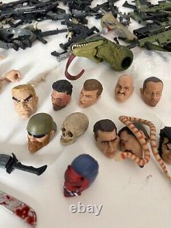 Gi joe classified Large accessories + fodder parts + weapons Bundle Rare