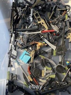 Gi joe classified Large accessories + fodder parts + weapons Bundle Rare