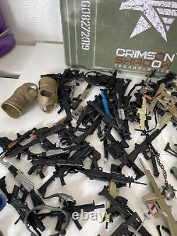 Gi joe classified Large accessories + fodder parts + weapons Bundle Rare