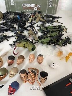 Gi joe classified Large accessories + fodder parts + weapons Bundle Rare