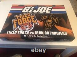 Gi joe joecon tiger force vs iron grenadiers set 2015 99% complete convention