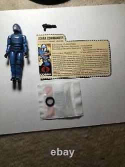 Gijoe Gi Joe Cobra Commander Mickey Mouse Complete Straight Arm 1982 Vintage