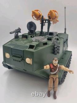 HASBRO G. I. Joe The Action Force VINTAGE 1988 Warthog with Sergeant Slaughter