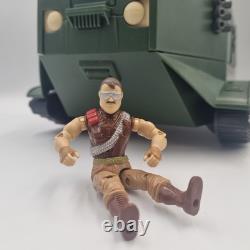 HASBRO G. I. Joe The Action Force VINTAGE 1988 Warthog with Sergeant Slaughter